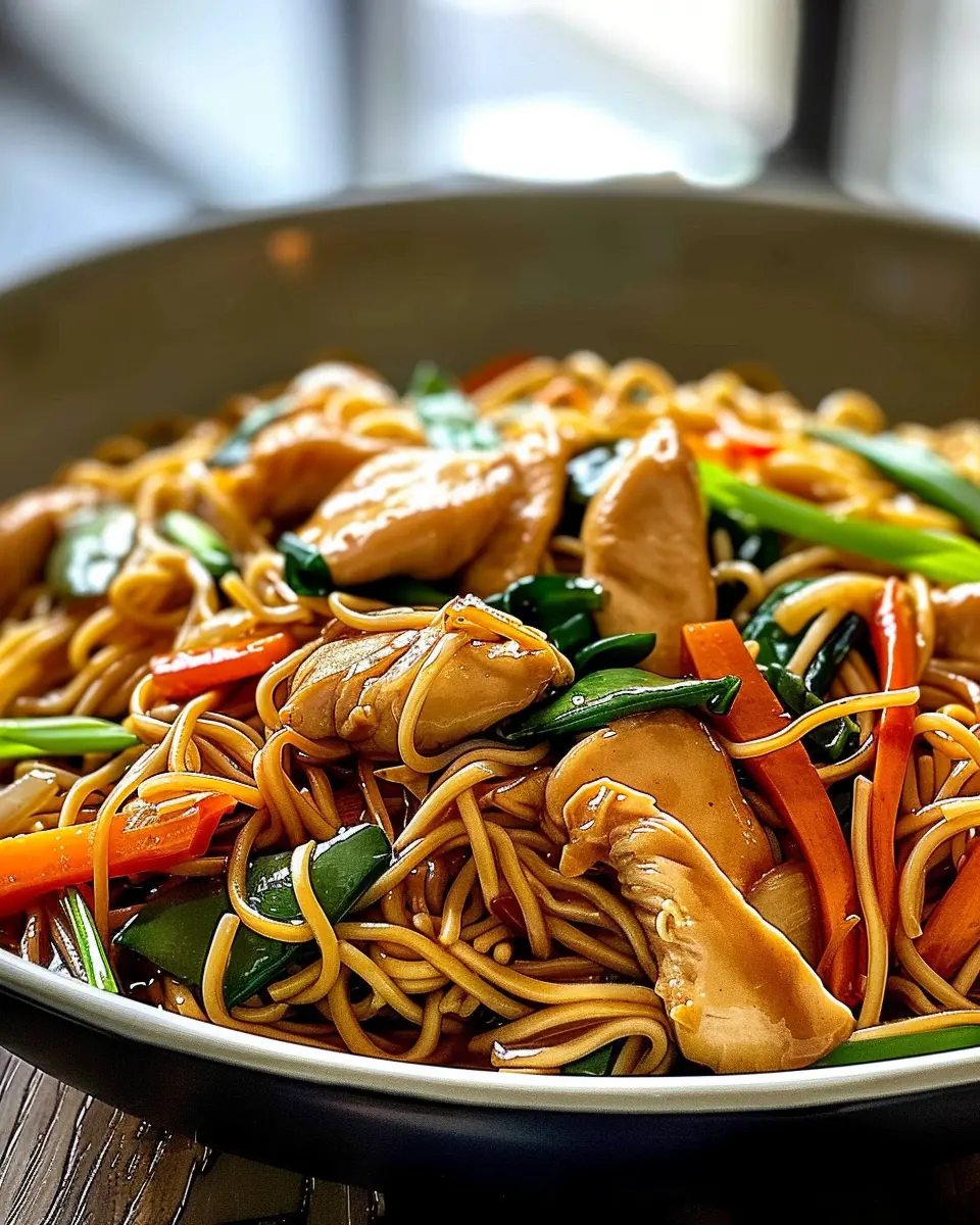 Delicious Chicken Lo Mein Recipe for Easy Meals at Home