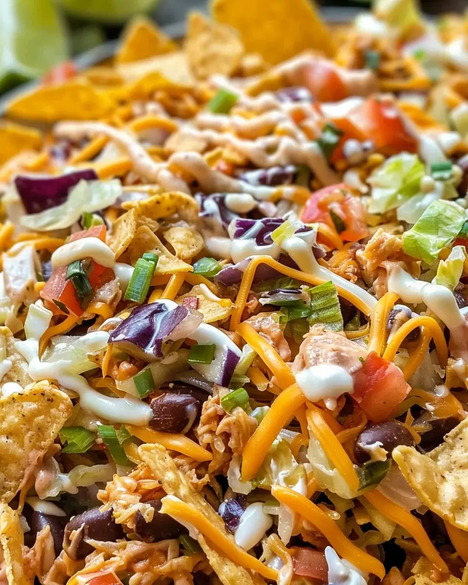 Frito Cowboy Cabbage: Easy Turkey Bacon &amp; Chicken Ham Delight