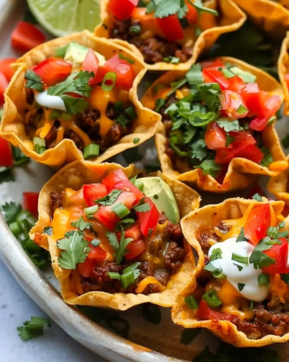 Easy Taco Cups: Deliciously Indulgent with Turkey Bacon and Beef