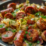 Easy Sausage and Cabbage Stir Fry (30-Minutes)