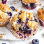 Vegan Blueberry Muffins