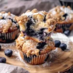 Blueberry Streusel Muffins