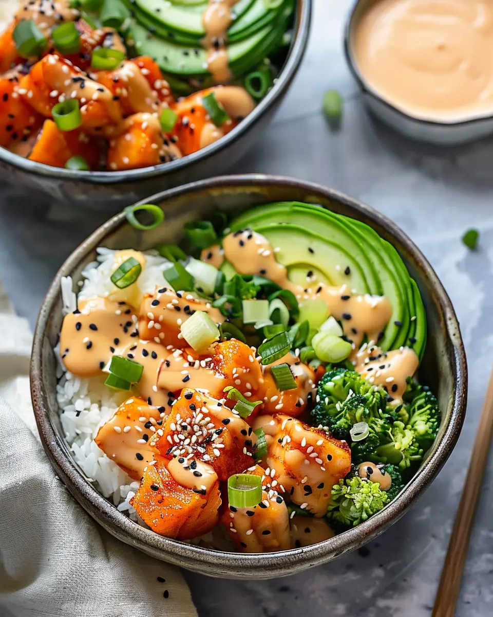 Bang Bang Salmon Bites Bowls: Easy, Flavorful Delight at Home