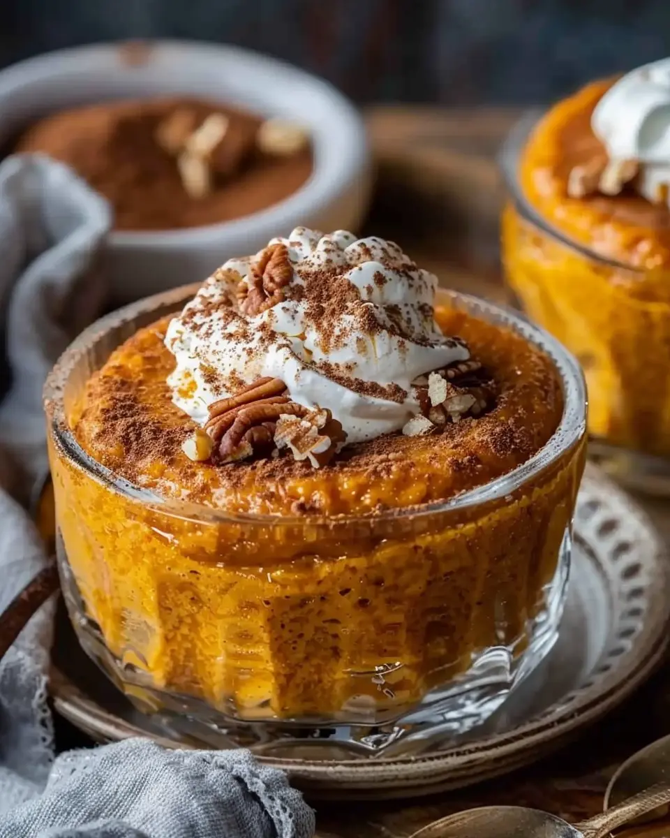 Effortless Baked Pumpkin Pudding for Cozy Weeknight Comfort