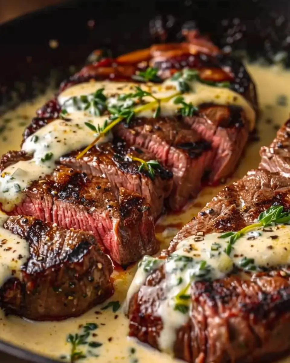Mastering Garlic Butter Steak: Indulgent Parmesan Cream Sauce Guide