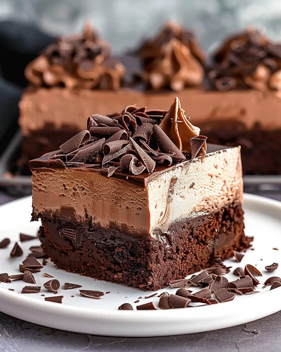 Chocolate Mousse Brownies Recipe: The Best Indulgent Treats