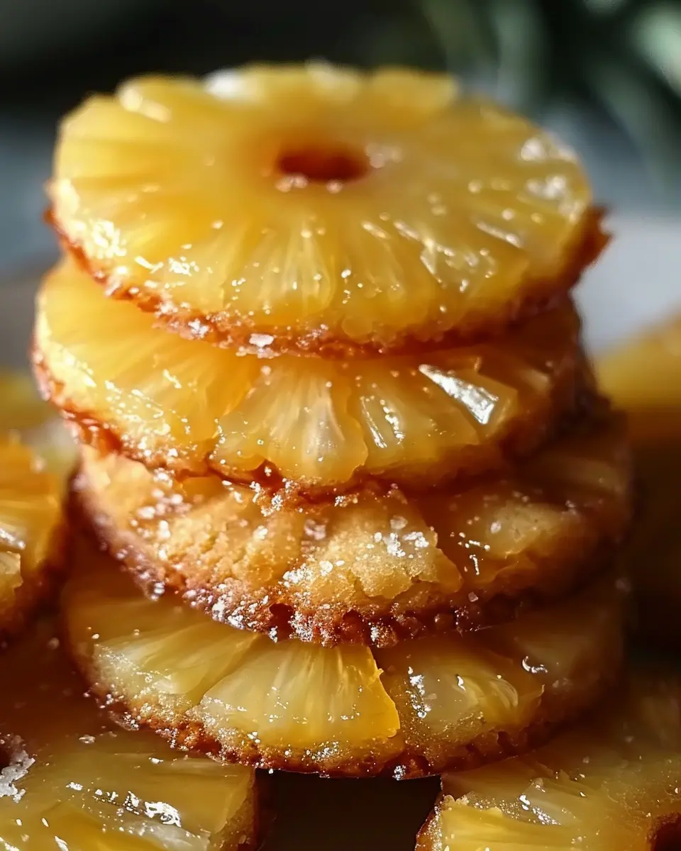 Pineapple Upside Down Sugar Cookies That Delight Every Bite