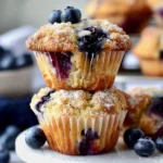 The Best Blueberry Muffins Ever