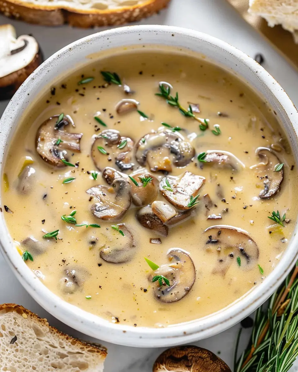 Cream of Mushroom Soup: Easy and Indulgent Comfort Food Recipe