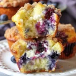 Blueberry Cream Cheese Muffins recipe