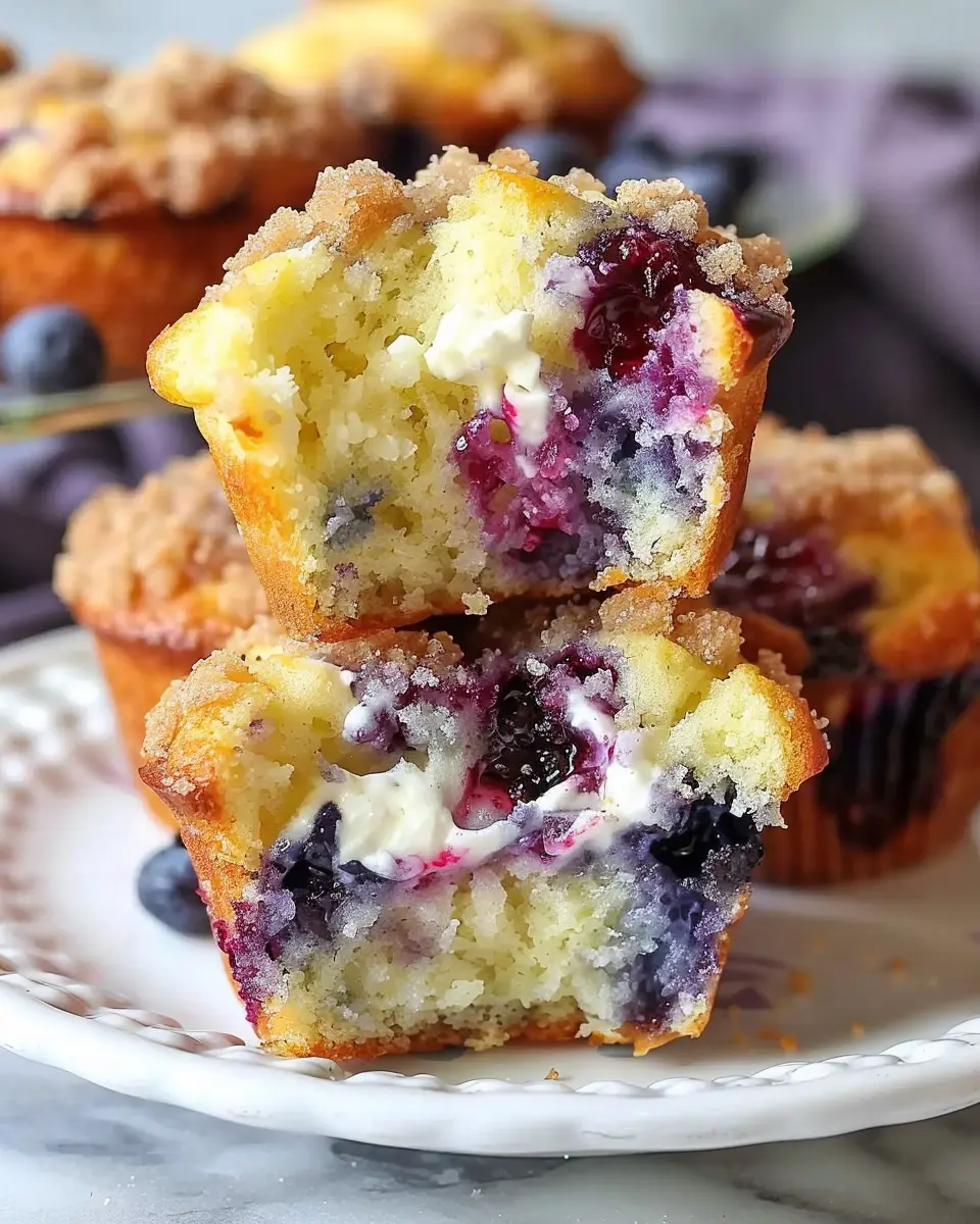 blueberry cream cheese muffins recipe: the best homemade delight