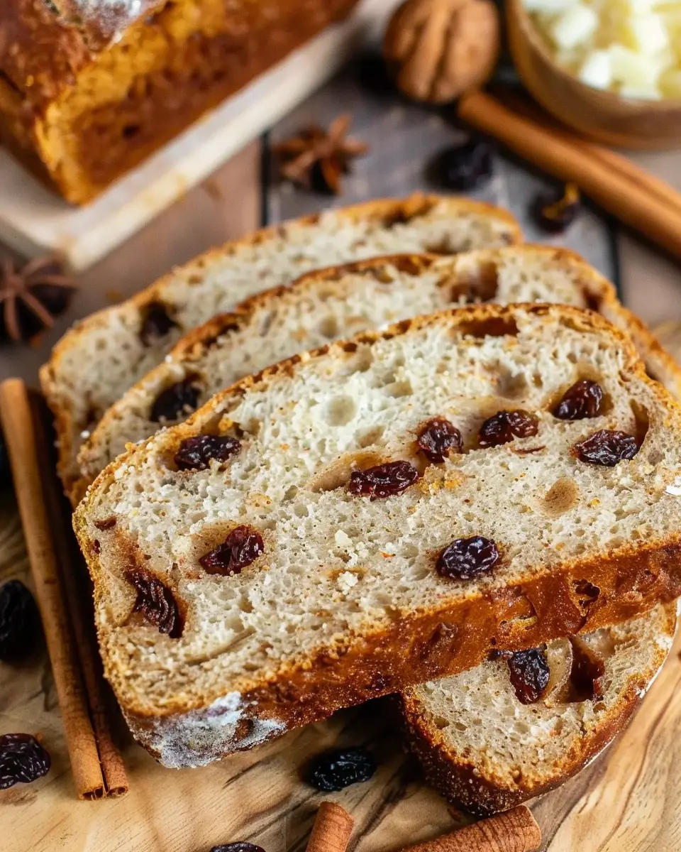 No Knead Cinnamon Raisin Bread: Easy, Delicious Home Baking