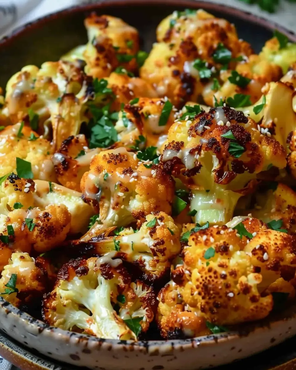 Moroccan Cauliflower with Tahini-Honey: The Best Flavorful Recipe