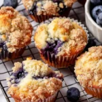 Bakery Style Blueberry Muffins