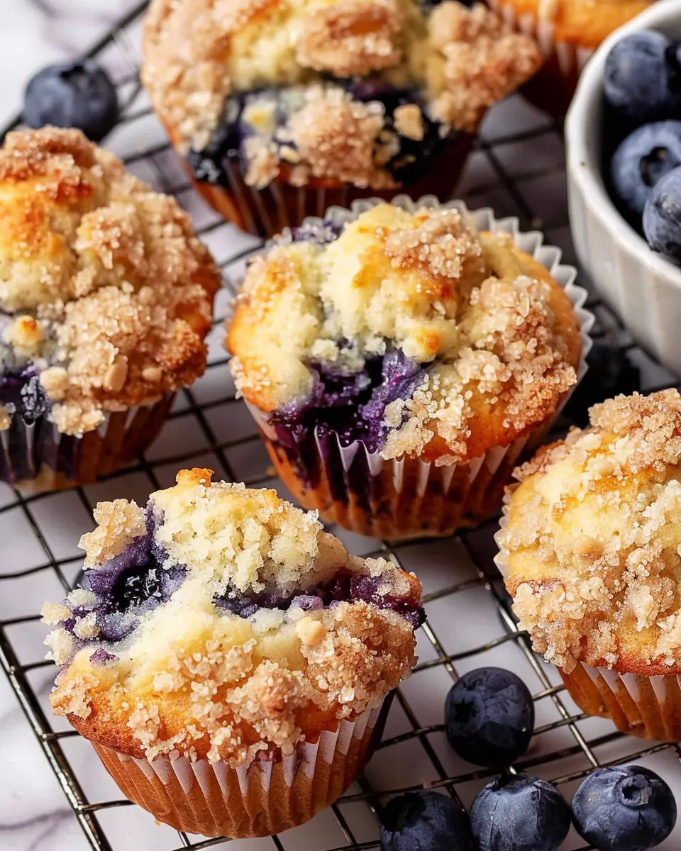 Bakery Style Blueberry Muffins: Easy Recipe for Home Bakers