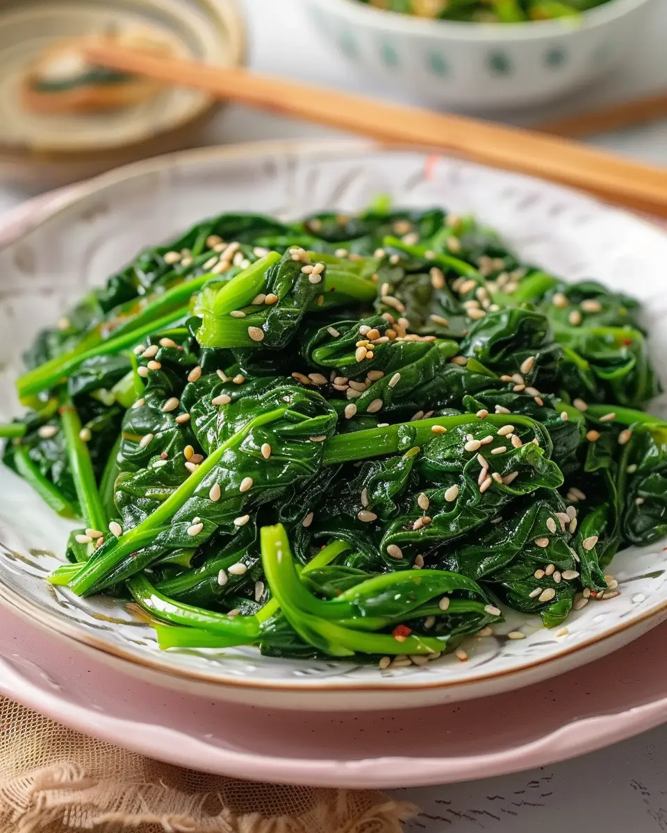 Korean Spinach Side Dish: Easy Sigeumchi Namul Recipe You’ll Love
