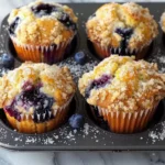 Blueberry Muffin Recipe (The Best)