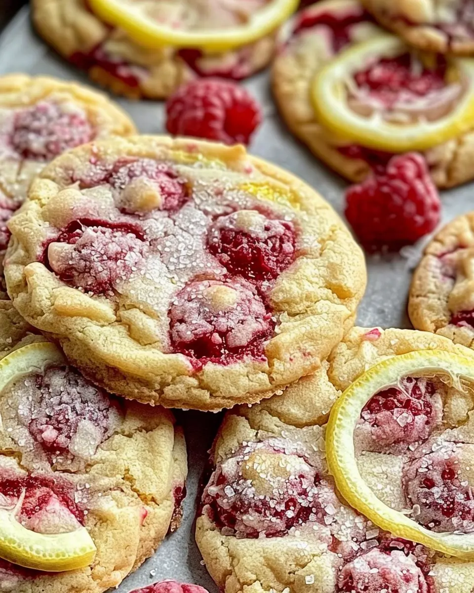 Lemon Raspberry Cookies: Easy Treats for Bright Moments