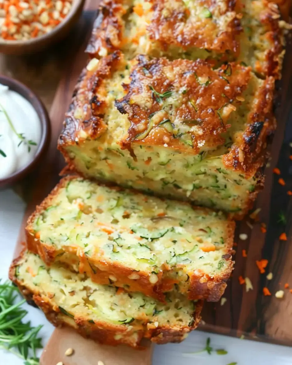 One Bowl Cheesy Zucchini Bread That’s Perfectly Moist and Easy